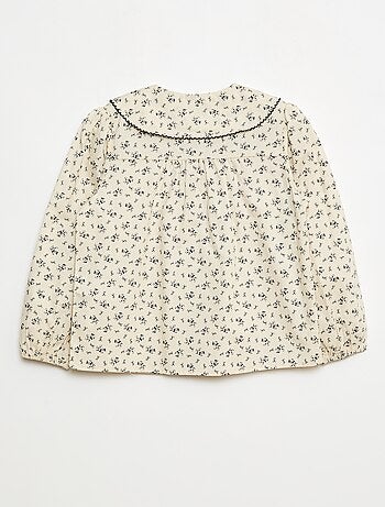 Chemise fleurie fantaisie