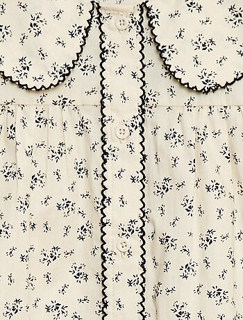 Chemise fleurie fantaisie