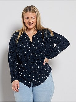 Chemise fluide 1 poche - Kiabi