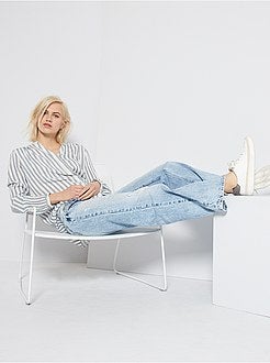 Chemise fluide rayée - Kiabi