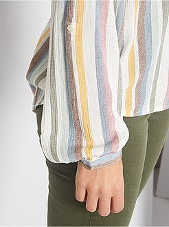 Chemise fluide rayée - Kiabi
