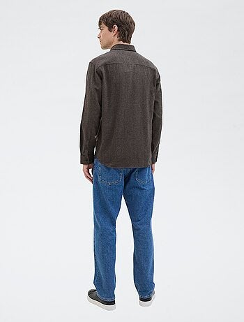 Chemise 'JJrebel' en flanelle de coton