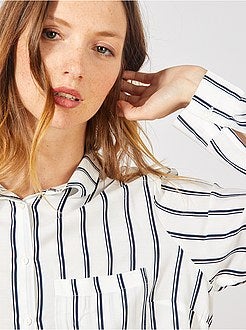 Chemise longueur tunique - Kiabi