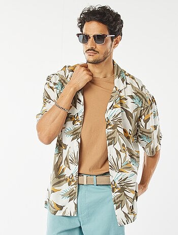 Chemise manches courte à motif