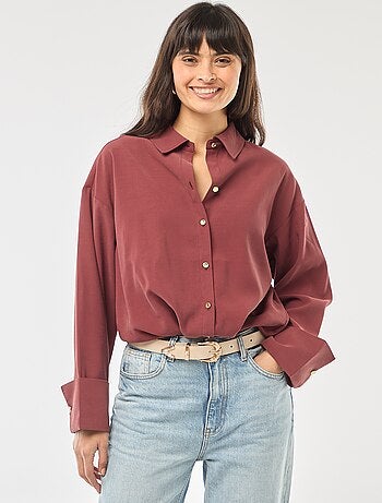 Chemise manches longues fluide