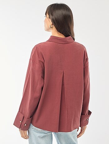 Chemise manches longues fluide