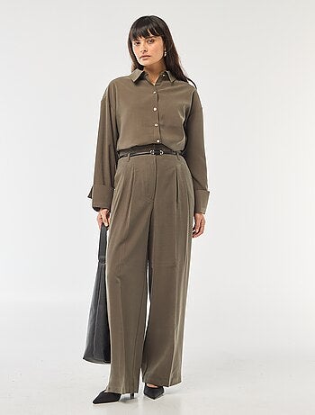 Chemise manches longues fluide