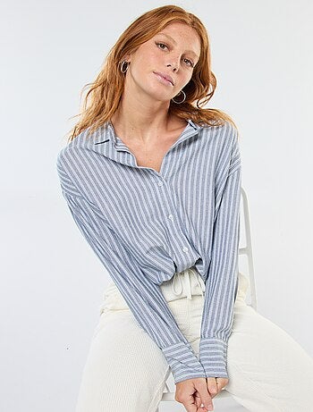 Chemise manches longues oxford