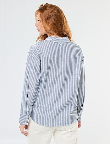 Chemise manches longues oxford