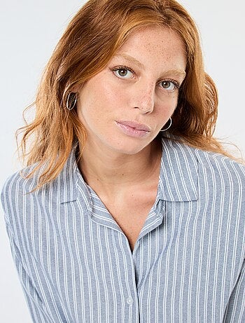Chemise manches longues oxford
