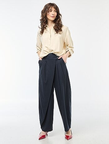 Chemise oversize à rayures