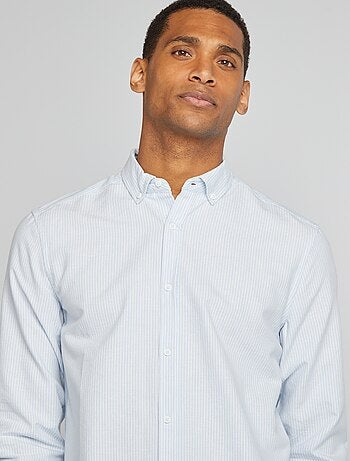 Chemise Oxford à motif