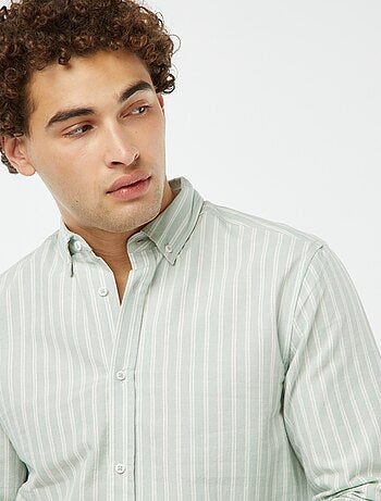 Chemise Oxford à motif