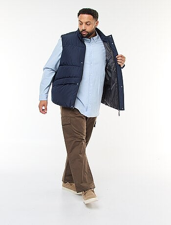 Chemise oxford droite unie