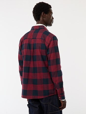 Chemise regular à carreaux