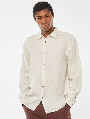 Chemise regular en lin