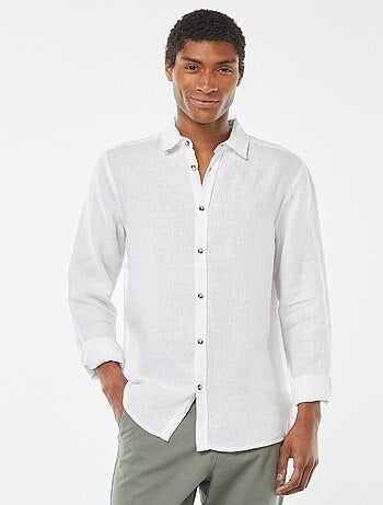 Chemise regular en lin