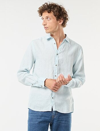 Chemise regular en lin