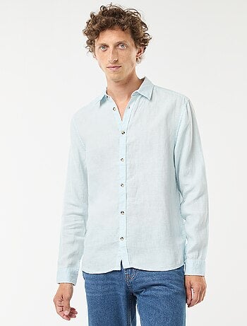 Chemise regular en lin