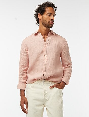 Chemise regular en lin