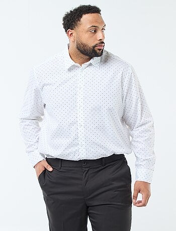 Chemise regular fit imprimée