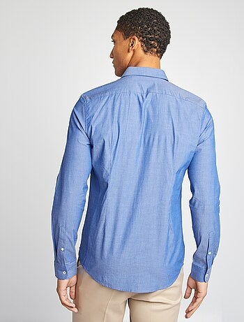 Chemise slim à motif