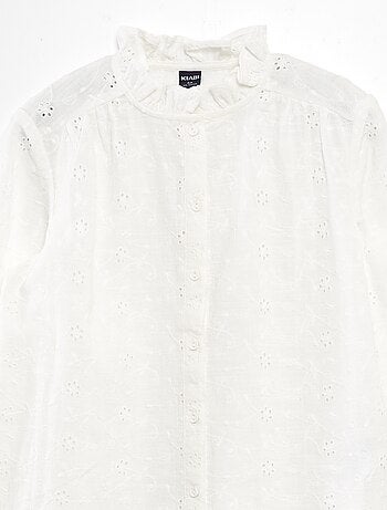 Chemisier en broderies anglaises