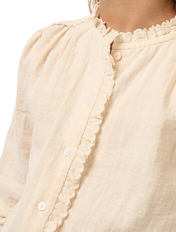 Chemisier en gaze de coton