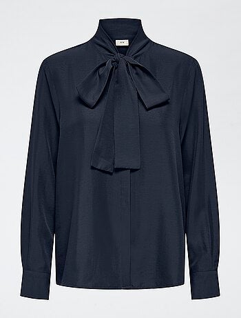 Chemisier 'JDY' manches longues avec lavallière