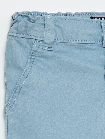 Chino droit en coton stretch