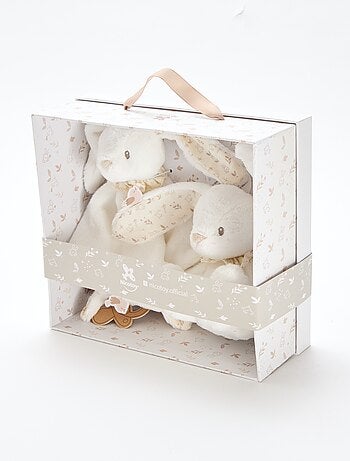 Coffret peluche lapin