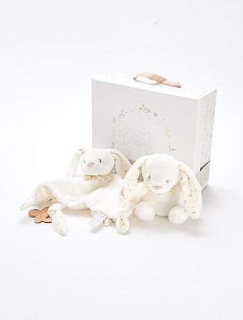 Coffret peluche lapin