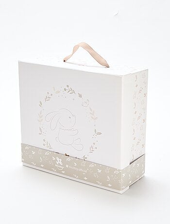 Coffret peluche lapin