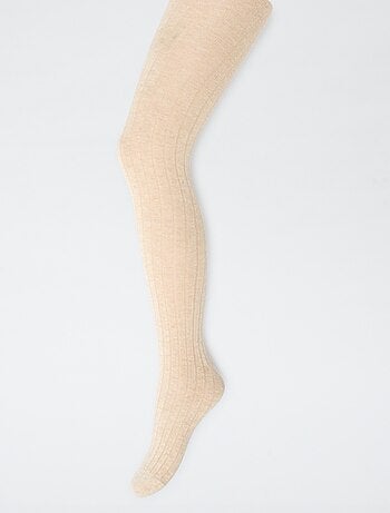 Collants chauds en maille côtelée - Lot de 2