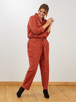 Combinaison col pyjama - Kiabi