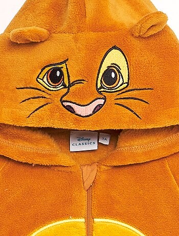 Combinaison de nuit en polaire 'Roi Lion'
