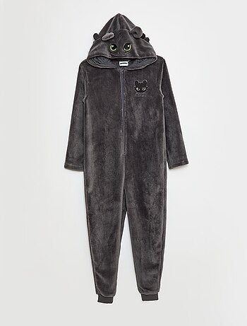 Combinaison de nuit 'Universal' 'Dragon' en polaire