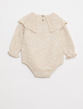 Combinaison en maille tricot