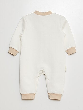 Combinaison en molleton + chausson