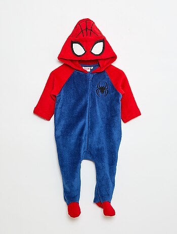 Combinaison en polaire à capuche 'Spider-Man' 'Marvel'
