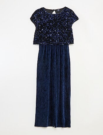 Combinaison en velours sequins