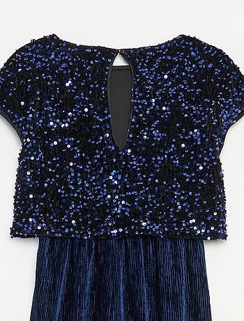 Combinaison en velours sequins