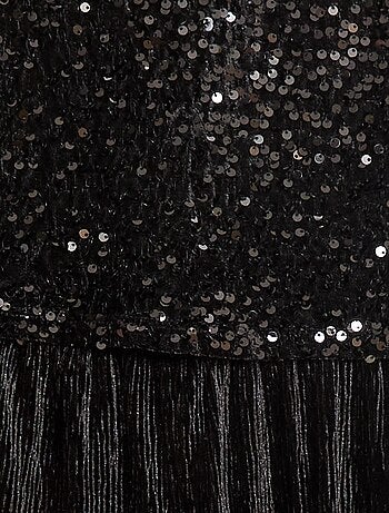 Combinaison en velours sequins