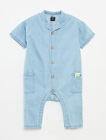 Combinaison longue en denim
