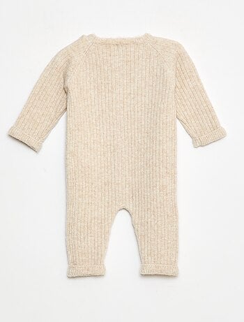 Combinaison longue en tricot