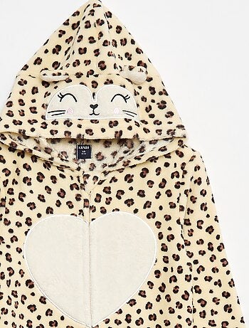 Combinaison nuit à capuche animée