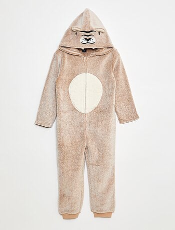 Combinaison nuit à capuche animée