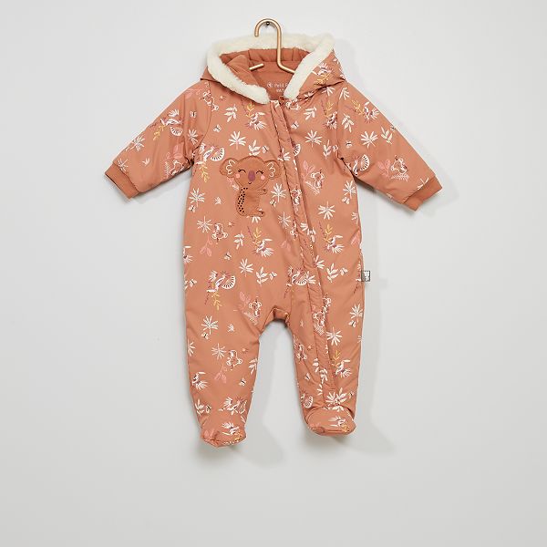 Combinaison Pilote Bebe Fille Marron Kiabi 26 00