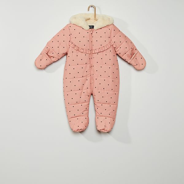 Combinaison Pilote Bebe Fille Rose Kiabi 27 00