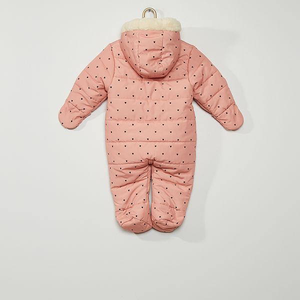 Combinaison Pilote Bebe Fille Rose Kiabi 27 00